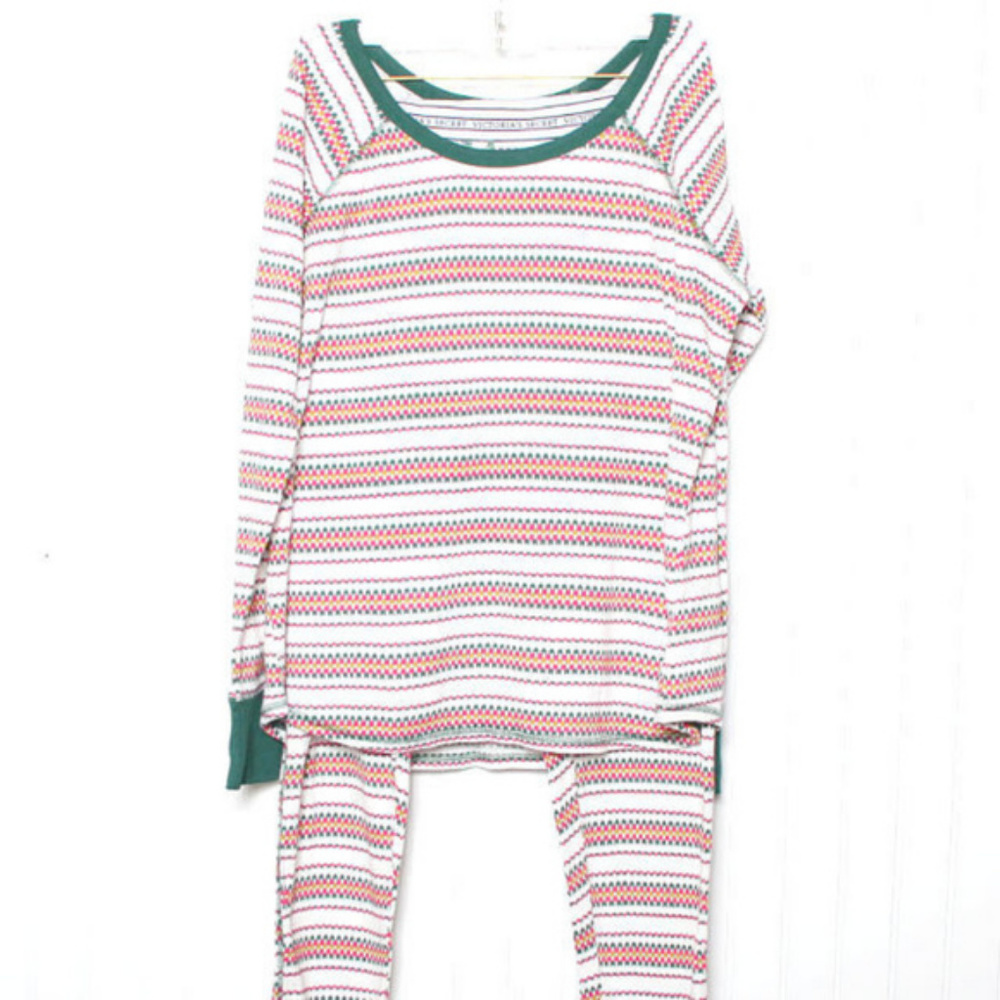 Victoria's Secret Thermal Pajama Set XL (oo30)